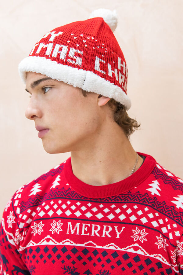 Mens Christmas Cap