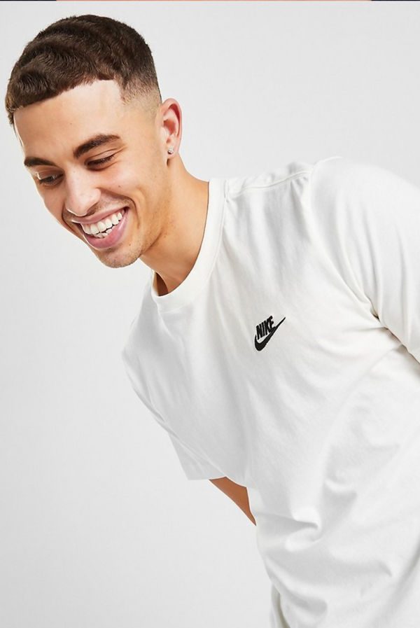 T-Shirts Nike Sportswear Club Tee Sequoia/ White