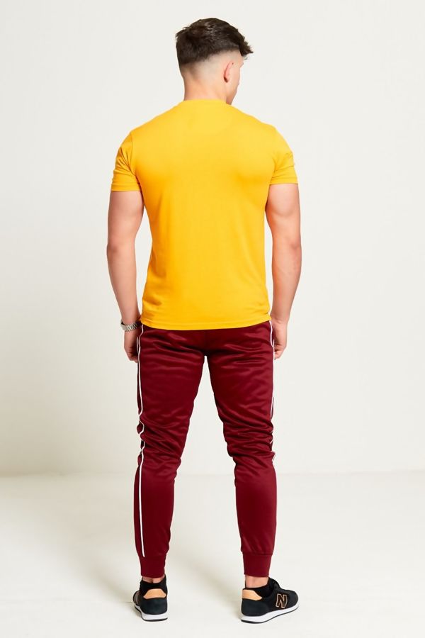 Wine Side Stripe Jogging Bottom 