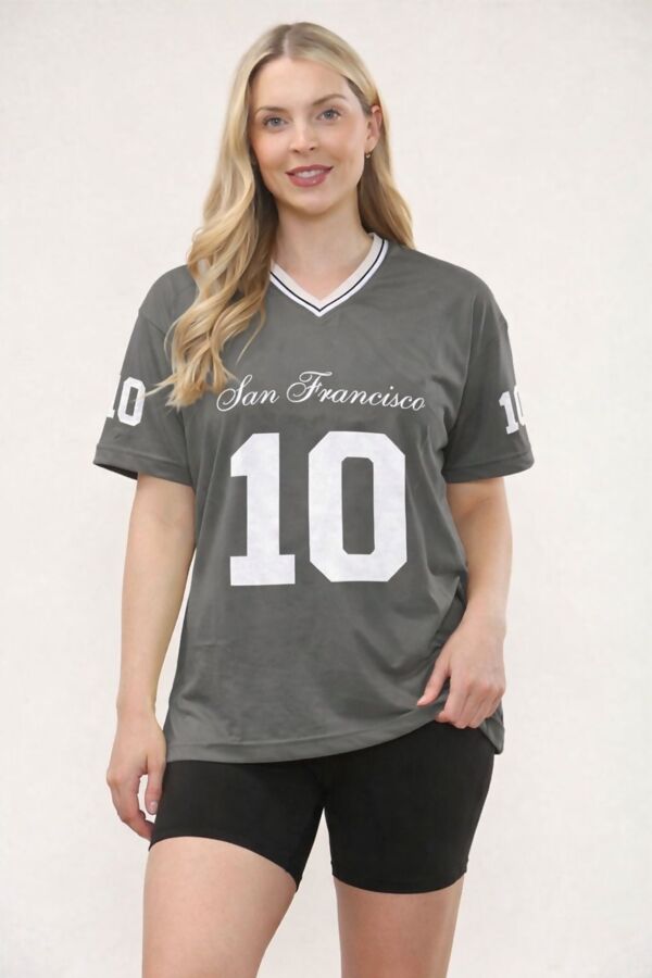 Khaki Contrast Short Sleeve San Francisco T-Shirt