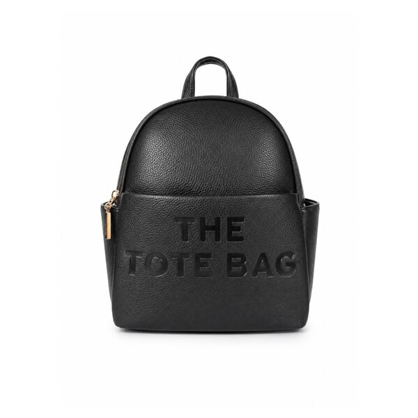  Front Pocket & Double Zip Pebbled Faux Leather Backpack Bag