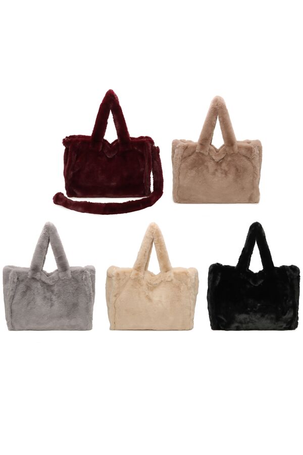 Fluffy Large Tote Bag