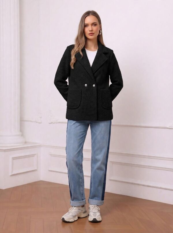 Borg Teddy Tailored Coat