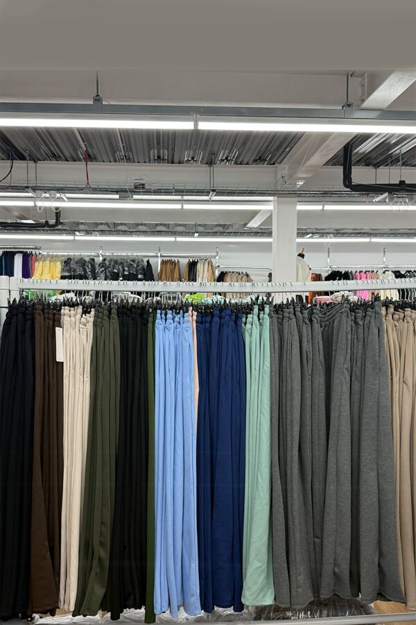 Elasticated Waist Single Seem Palazzo Trouser