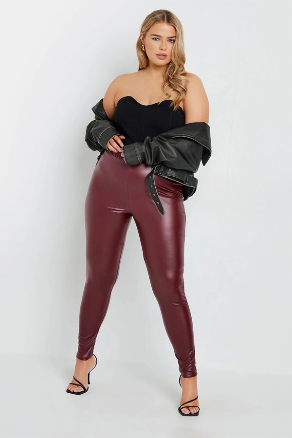 Plus Size Skinny High Waisted Leggings